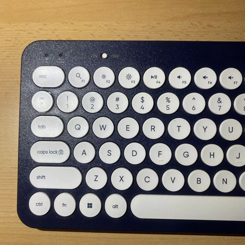 Mini Compact Wireless Keyboard Navy Compact Wireless Keyboard Onn NO DONGLE